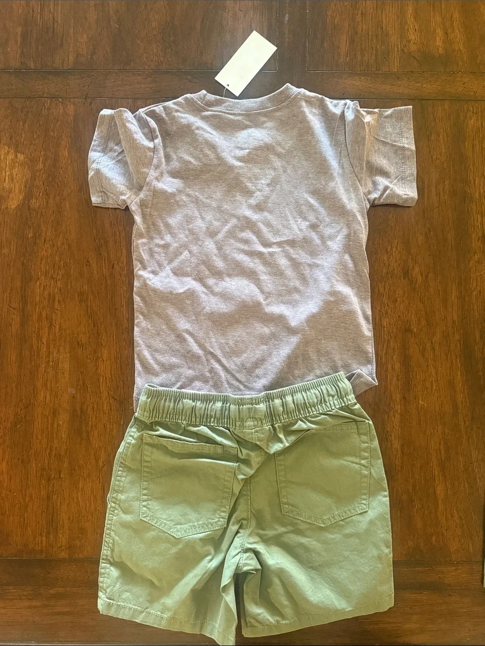 Marley 'One Love' Tee & Olive Cargo Pants Set, Size 4/5